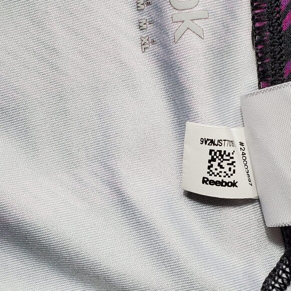 🚨031 Reebok Compression Purple and Pink Performance Biker Shorts - Picture 7 of 7